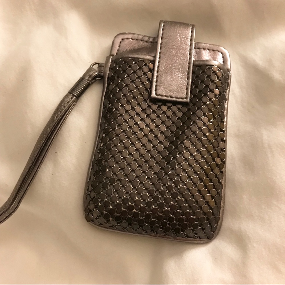 Metallic Wristlet Phone Case
